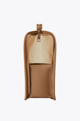 The Makeup Brush Pouch in Camel