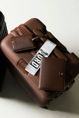 The Passport & Luggage Tag Set in Maple